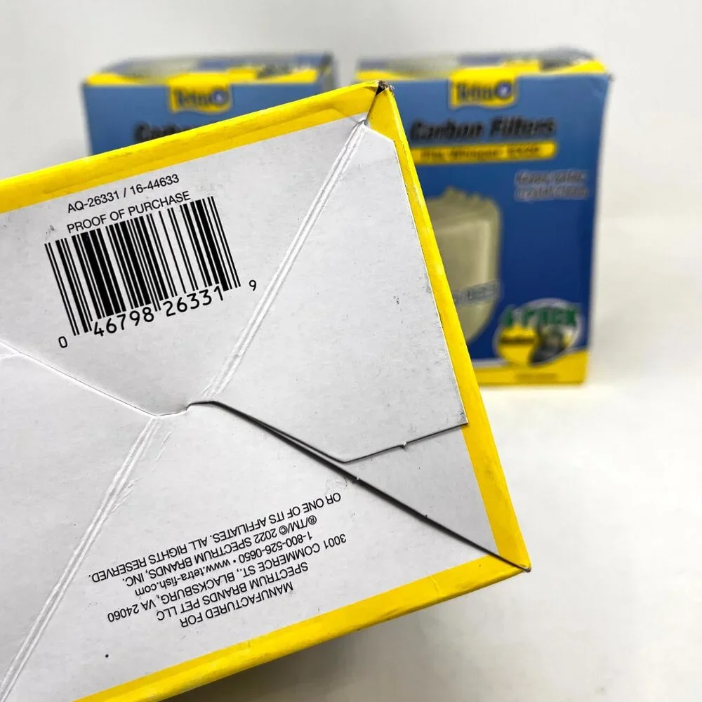 [3] 4-Packs Tetra Whisper EX20 MEDIUM Carbon Filters 20-Gallon